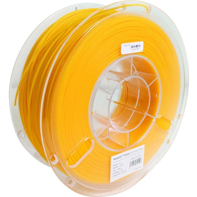 R3D PREMIUM PLA FILAMENT YELLOW, 2.20 lb, RAISE3D