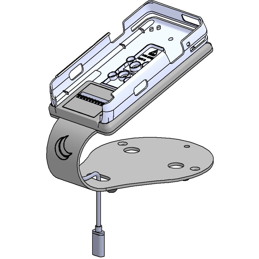 Ergonomic SpacePole Solo C-stand for Static and Mobile Payment