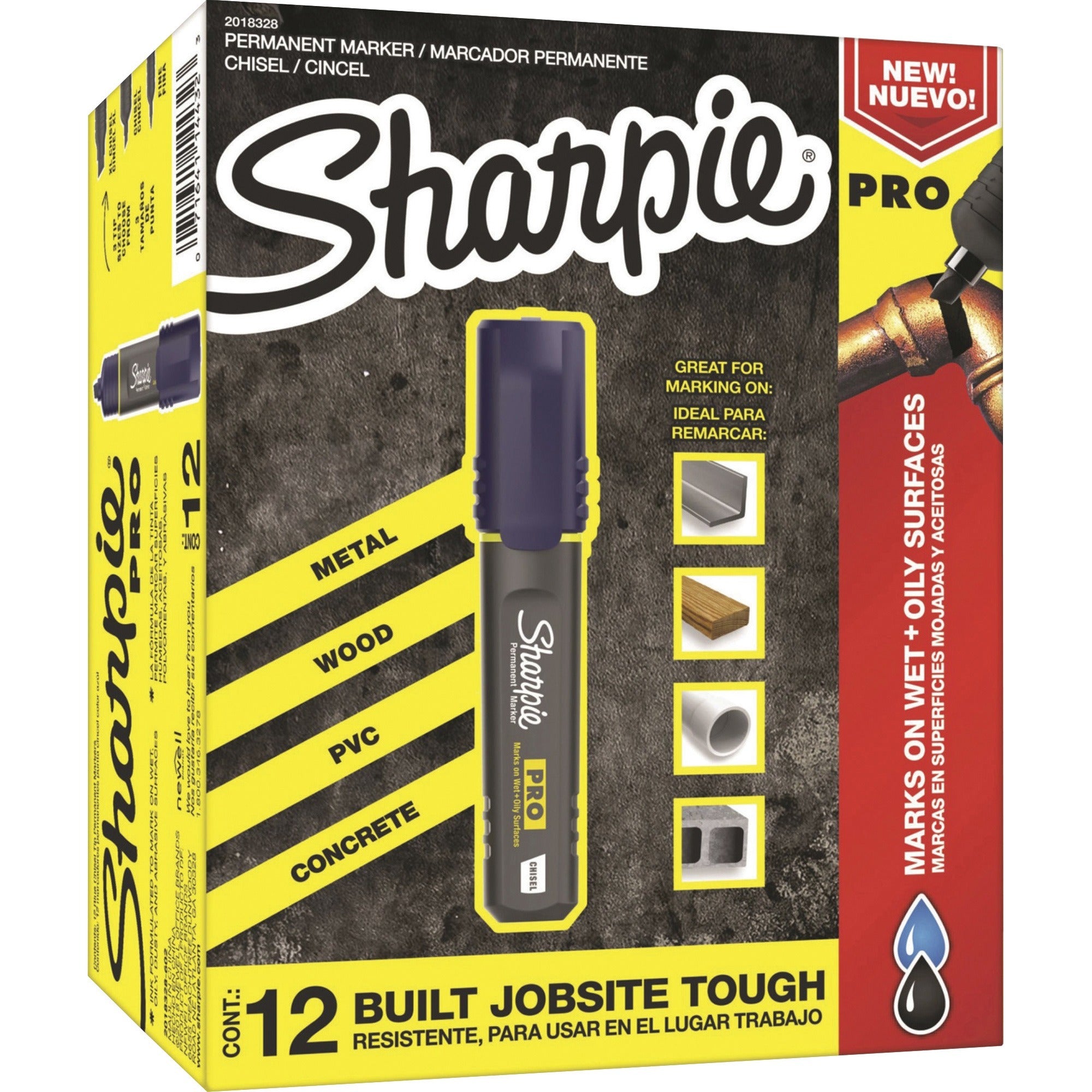 Sharpie Pro Permanent Markers, Blue