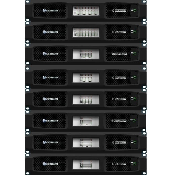 Harman Crown DriveCore Install 8|300 Amplifier - 2400 W RMS - 8 Channel