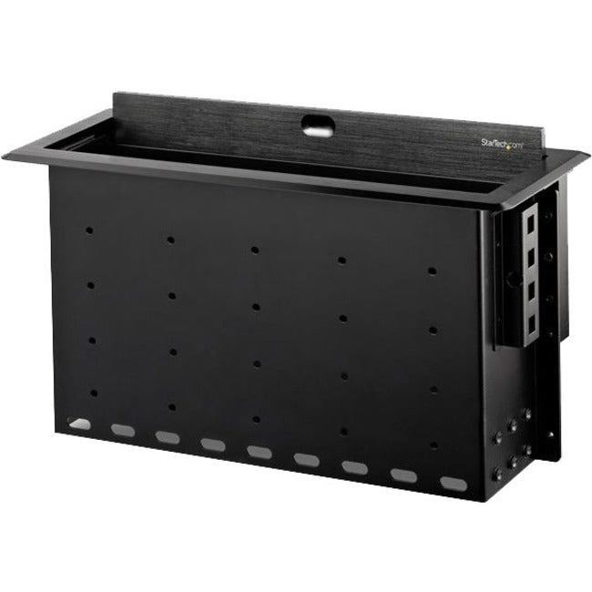 StarTech.com Dual-Module Conference Table Connectivity Box - Customizable - Add two connectivity modules of your choice (sold separately) - Add charging power, AV and laptop