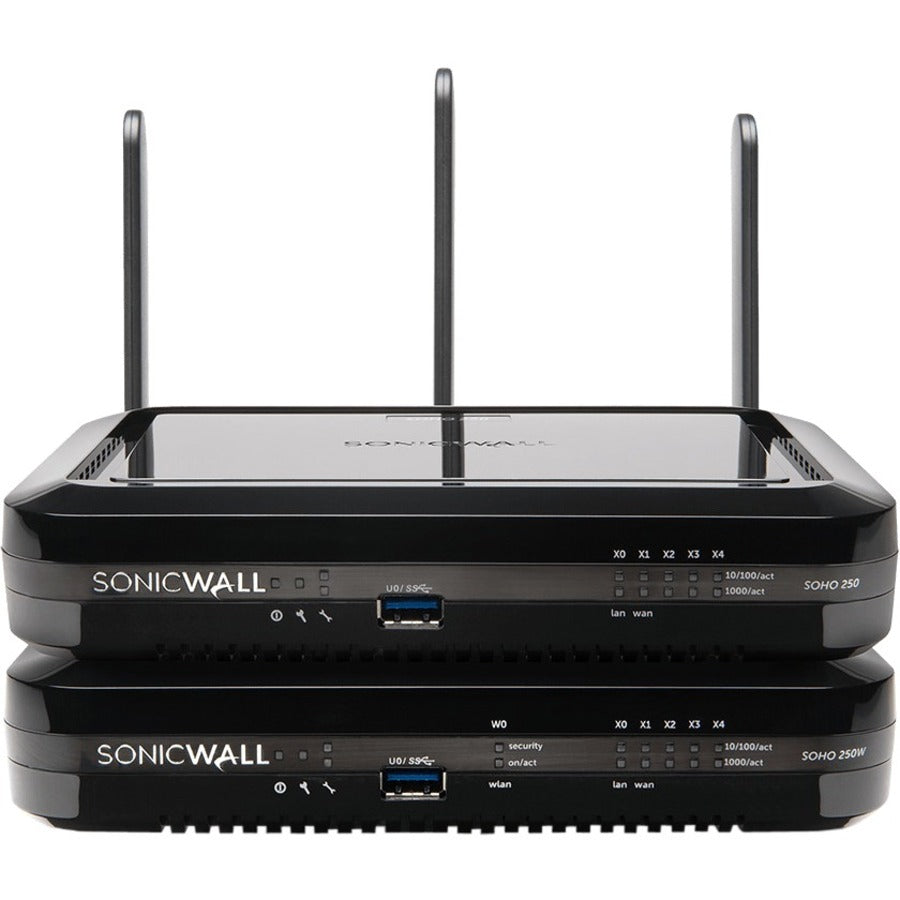 SonicWall SOHO 250 Network Security/Firewall Appliance