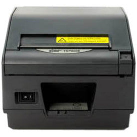 Star Micronics TSP800II Thermal Receipt and Label Printer, WLAN, Ethernet, AirPrint - Cutter, External Power Supply Included, Gray