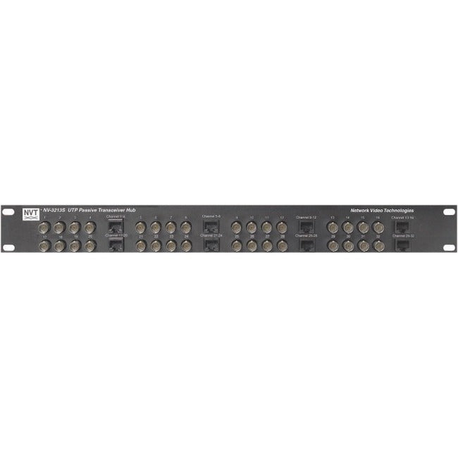 Phybridge NVT Phybridge 32-Channel Video Transceiver Hub, RJ45, 3280.84 ft, NV-3213S, Wired