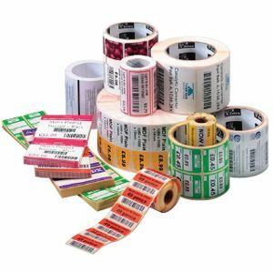 Zebra Label Paper 4 x 6in Direct Thermal Zebra Z-Perform 1000D Value 0.75 in core