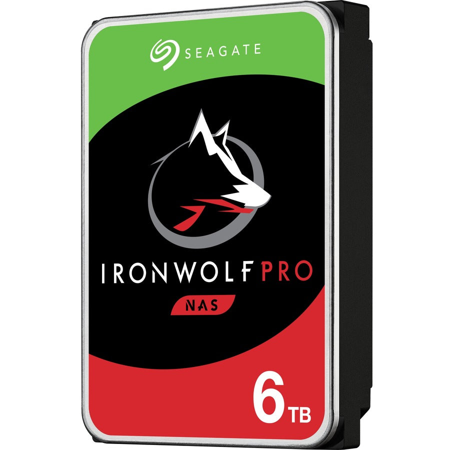 Seagate IronWolf Pro ST6000NE000 6 TB Hard Drive - 3.5" Internal - SATA (SATA/600) - Conventional Magnetic Recording (CMR) Method