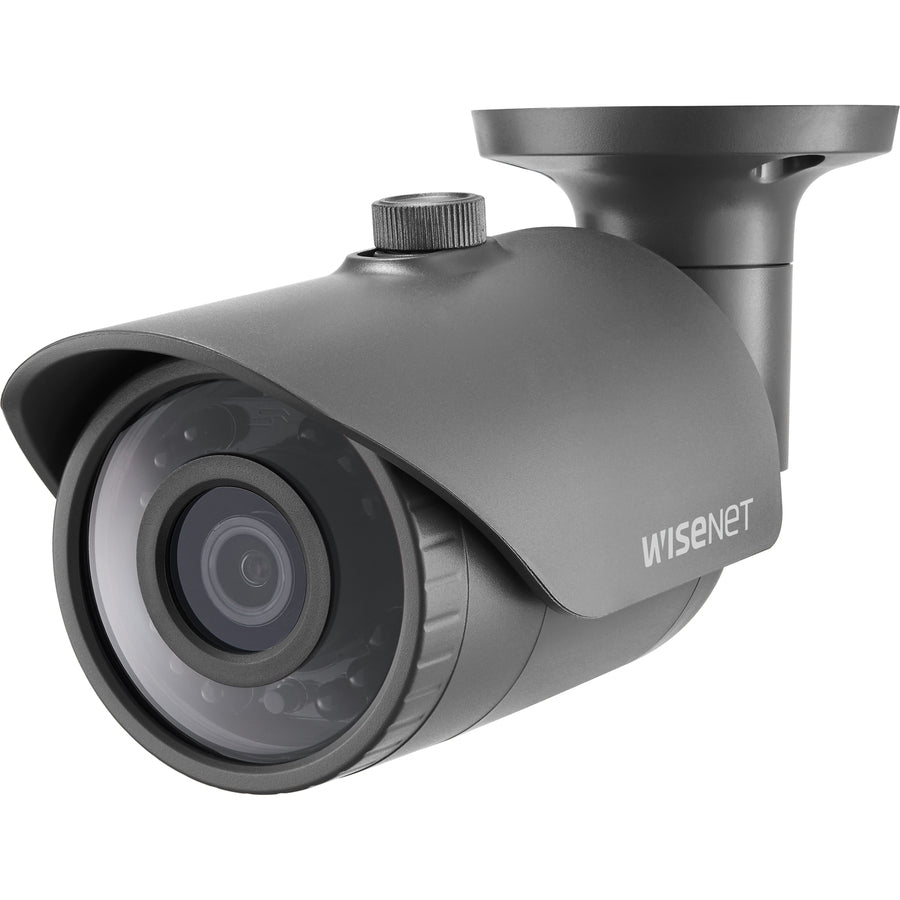HANWHA Wisenet HCO-6020R 2 Megapixel Outdoor HD Surveillance Camera - Bullet - Dark Gray, 2.3 in, Wired