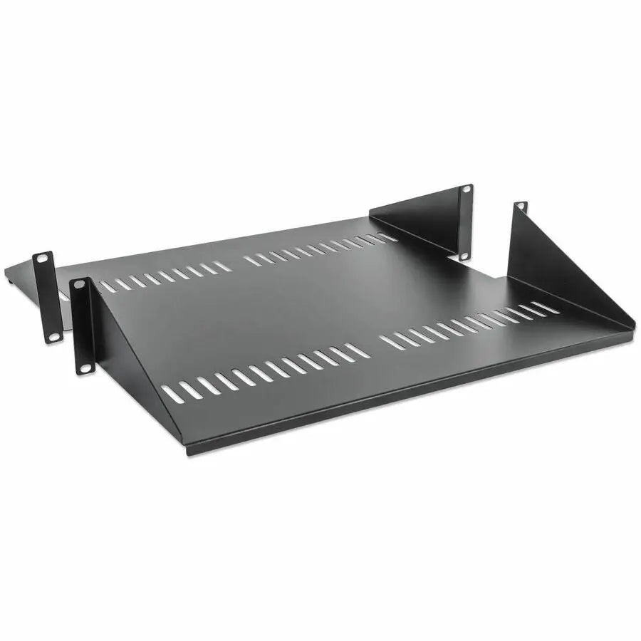 IC Intellinet 19" Double-Sided Cantilever Shelf, 2U, Double-Sided Shelf for 19" Rack, Black