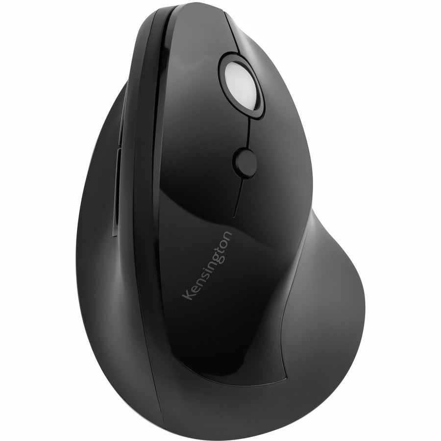 ACCO Kensington Pro Fit Ergo Vertical Wireless Mouse, Black, K75501WW, USB