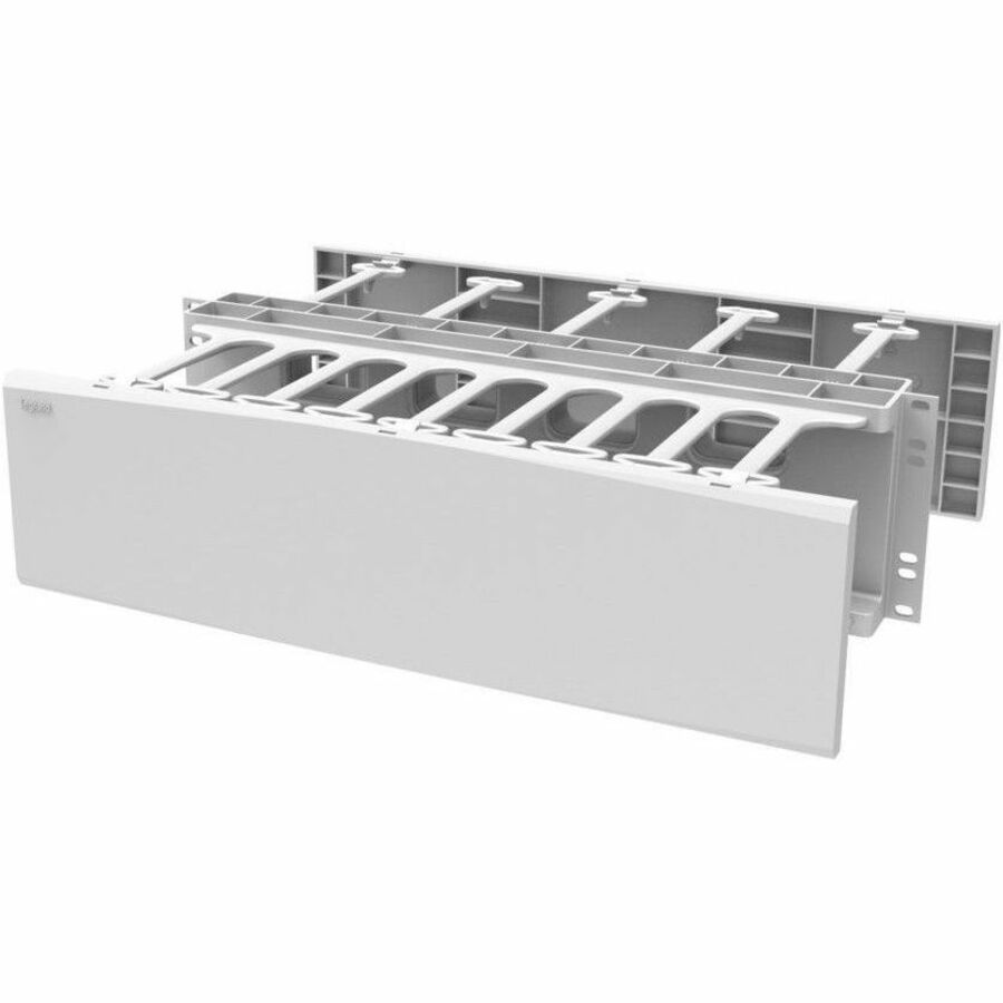 Legrand C2G 3RU Double-Sided Horizontal Cable Manager - White