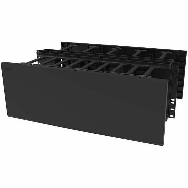 Legrand C2G 4RU Double-Sided Horizontal Cable Manager - Black