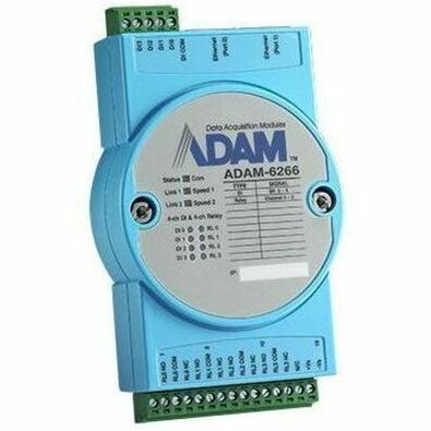 advantech-4relay-4di-iot-modbus-snmp-mqtt-2ports-ethernet-remote-i-o