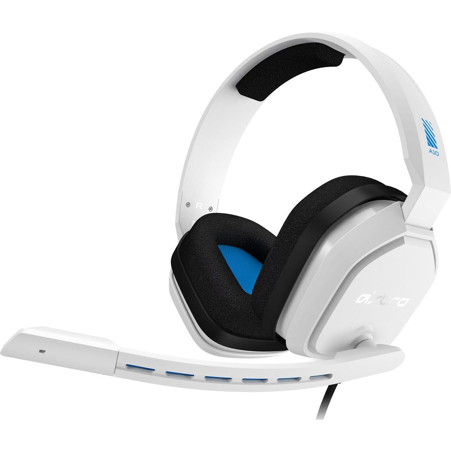 Astro A10 Gaming Headset, 1.57", A10 Gaming Headset A10 Volume Cable, White, Wired