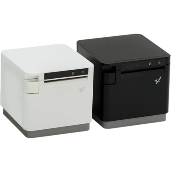 Star Micronics mCP30 - Ethernet (LAN), USB, CloudPRNT - 3" Receipt Printer - 250 mm/sec - Monochrome - Auto Cutter - Black Color