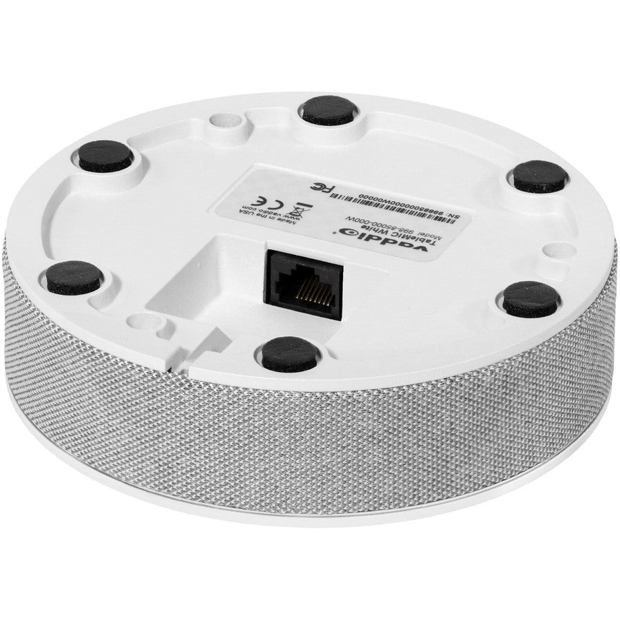 Vaddio TableMIC Wired Condenser Microphone, 999-85000-000W, TableMIC Microphone 25' (7.6m) cat-5 Cable Quick Start Guide