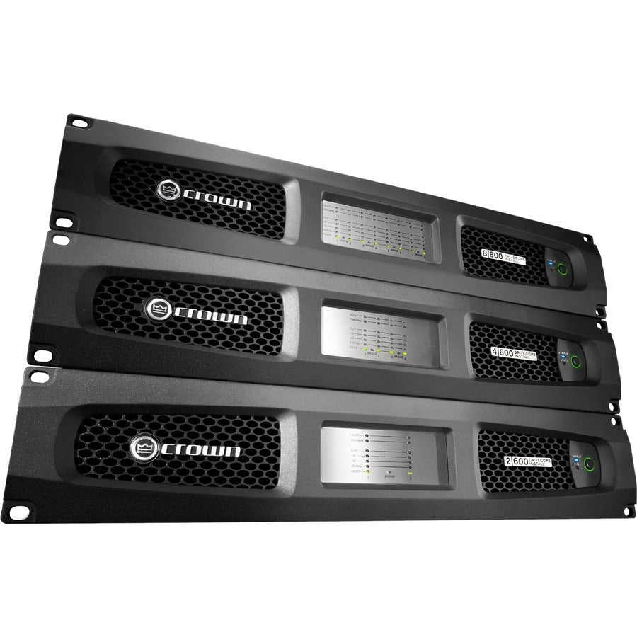 Harman Crown DriveCore Install 8|600 Amplifier - 3600 W RMS - 8 Channel