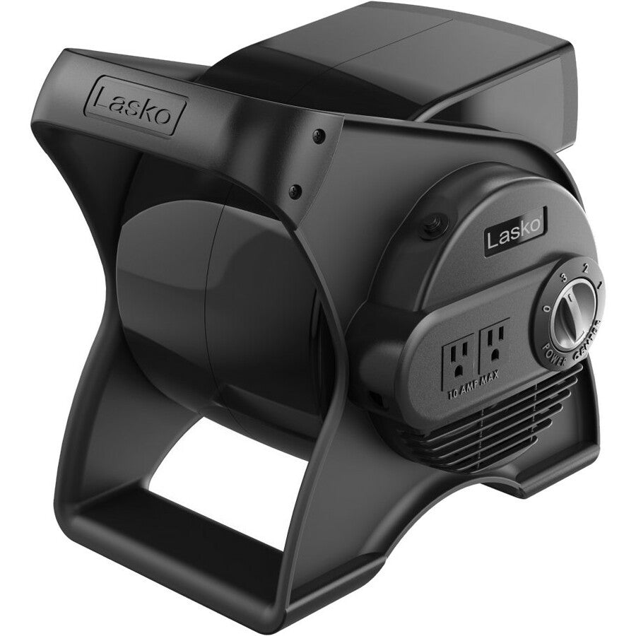 Lasko Pivoting Pro Blower Fan is a unique, multi-purpose, pivoting utility fan that is ideal for use in tight spaces where fresh air is essential,