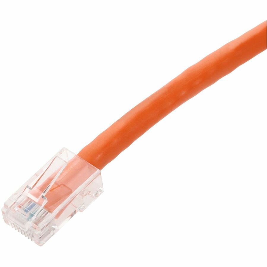 AddOn 10ft Orange CAT 6 PVC Ethernet Cable Non-Booted RJ-45 M/M