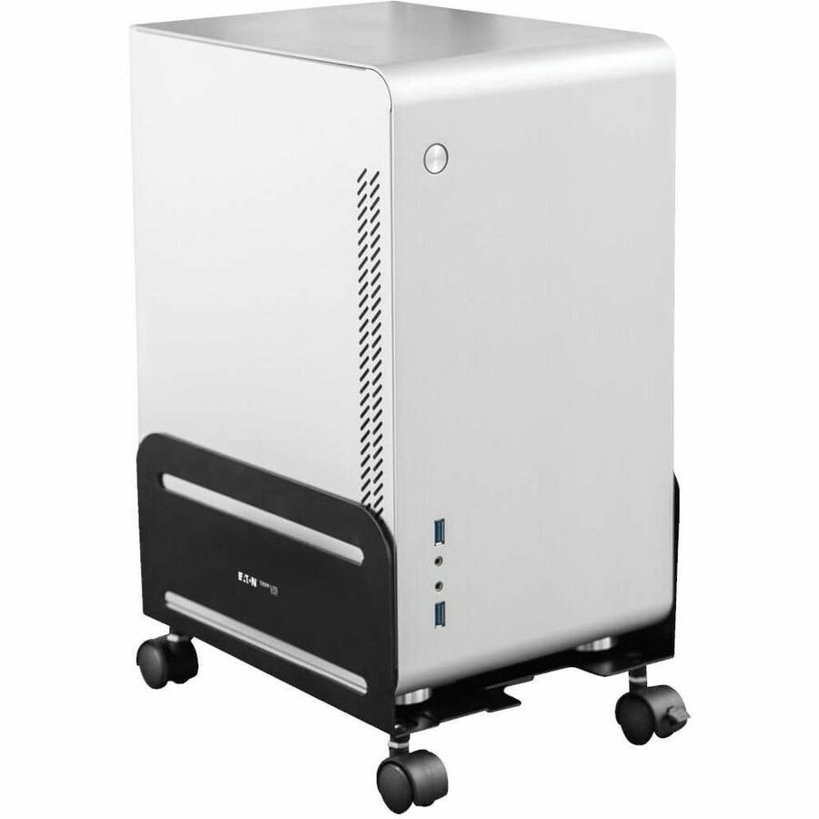 Eaton Tripp Lite Series Mobile CPU Caddy for Computer Towers - Width Adjustable, Locking Casters, Black