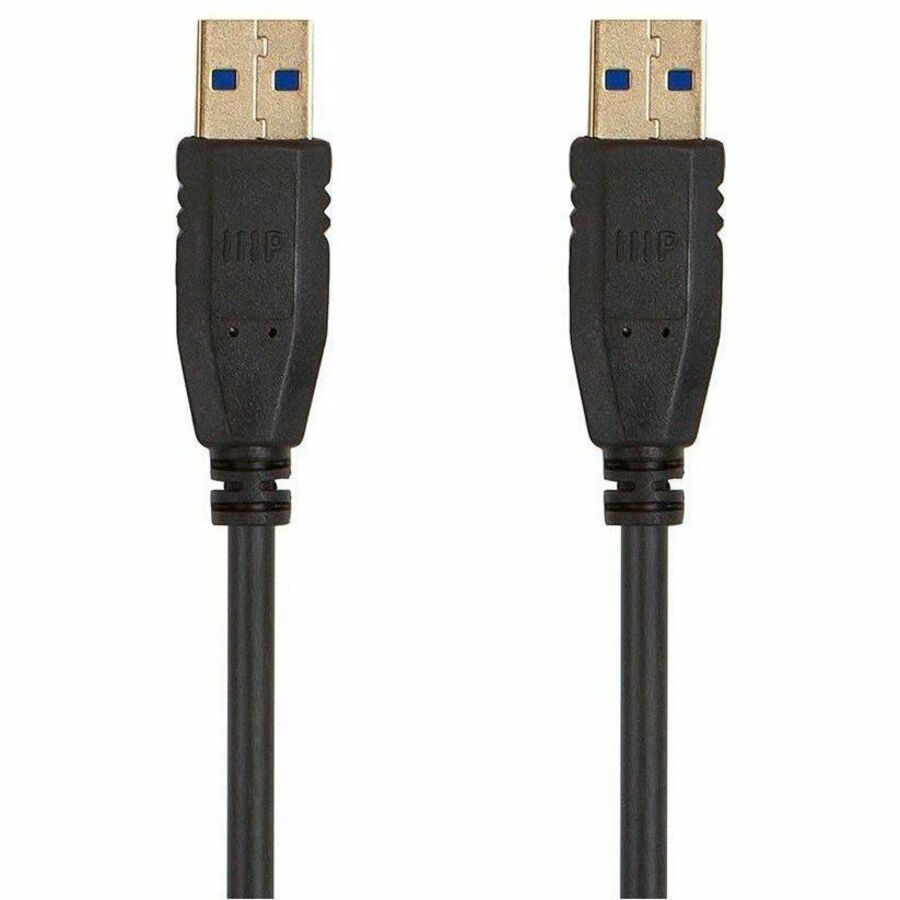 Monoprice Select USB 3.0 USB-A to USB-A Cable 1.5ft Black
