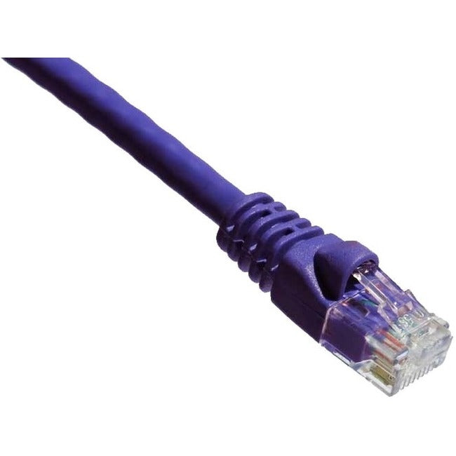 Axiom 12FT CAT5E 350mhz Patch Cable Molded Boot (Purple)