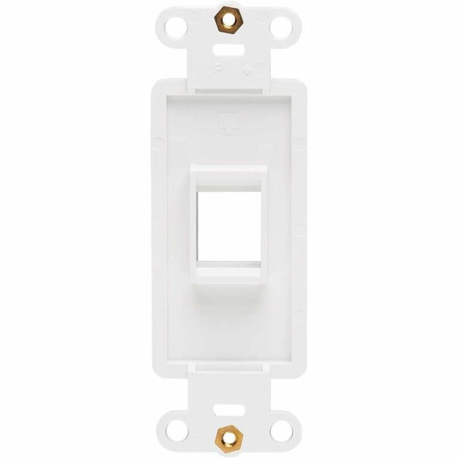 Eaton Tripp Lite Series Center Plate Insert, Decora Style - Vertical, 1 Port, TAA