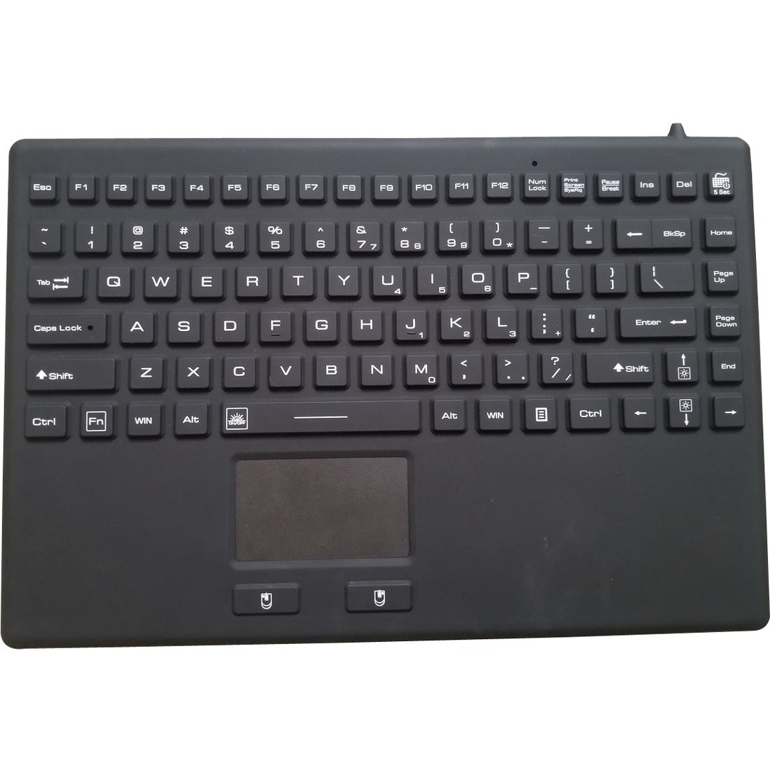 Ergoguys, DSI WATERPROOF IP68 SILICONE TENKEYLESS KEYBOARD WITH TOUCHPAD