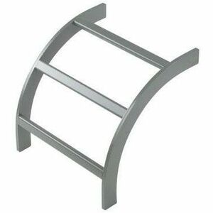 LEGRAND VERT RAD RWY OUTSIDE ANY, Black, 12 in, TRTC-12B