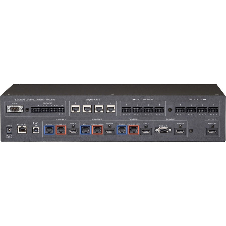 Legrand Vaddio MatrixPRO AV Bridge for Video Conferencing - Black