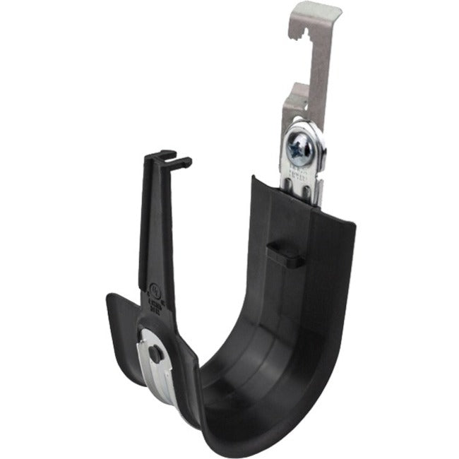 Platinum Tools 2" Batwing Clip HPH J-Hook, Size 32, Black. 25/Box