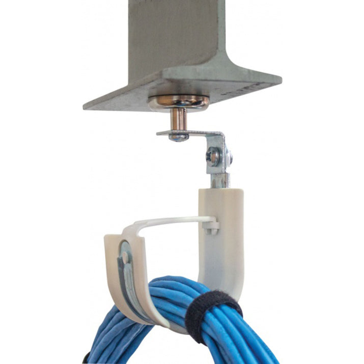 Platinum Tools 2" Top Mount Magnet HPH J-hook, Red, Box of 10