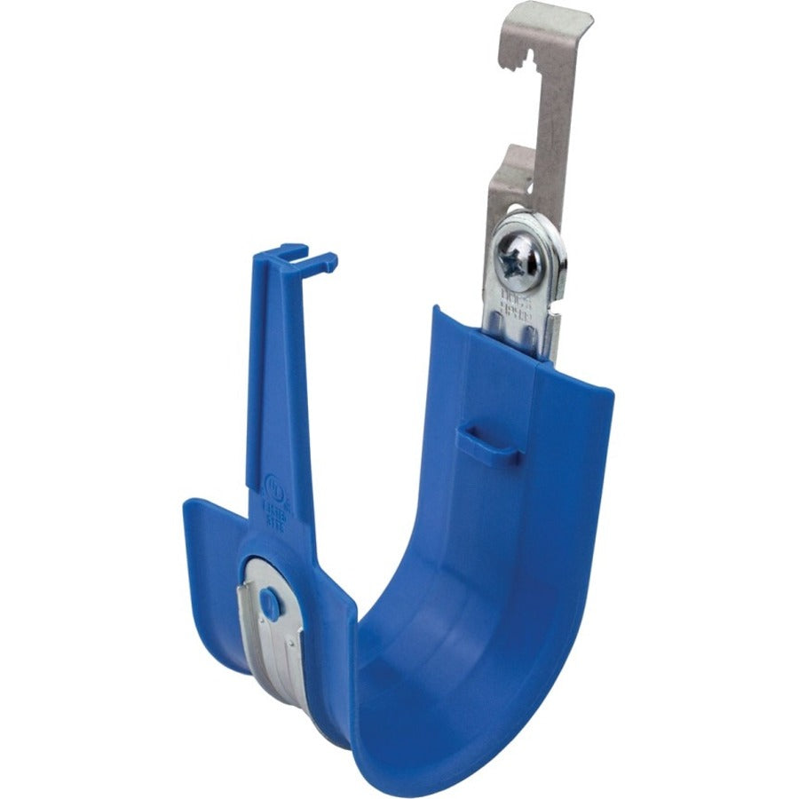 Platinum Tools 1" Batwing Clip HPH J-Hook, Size 16, Blue. 25/Box