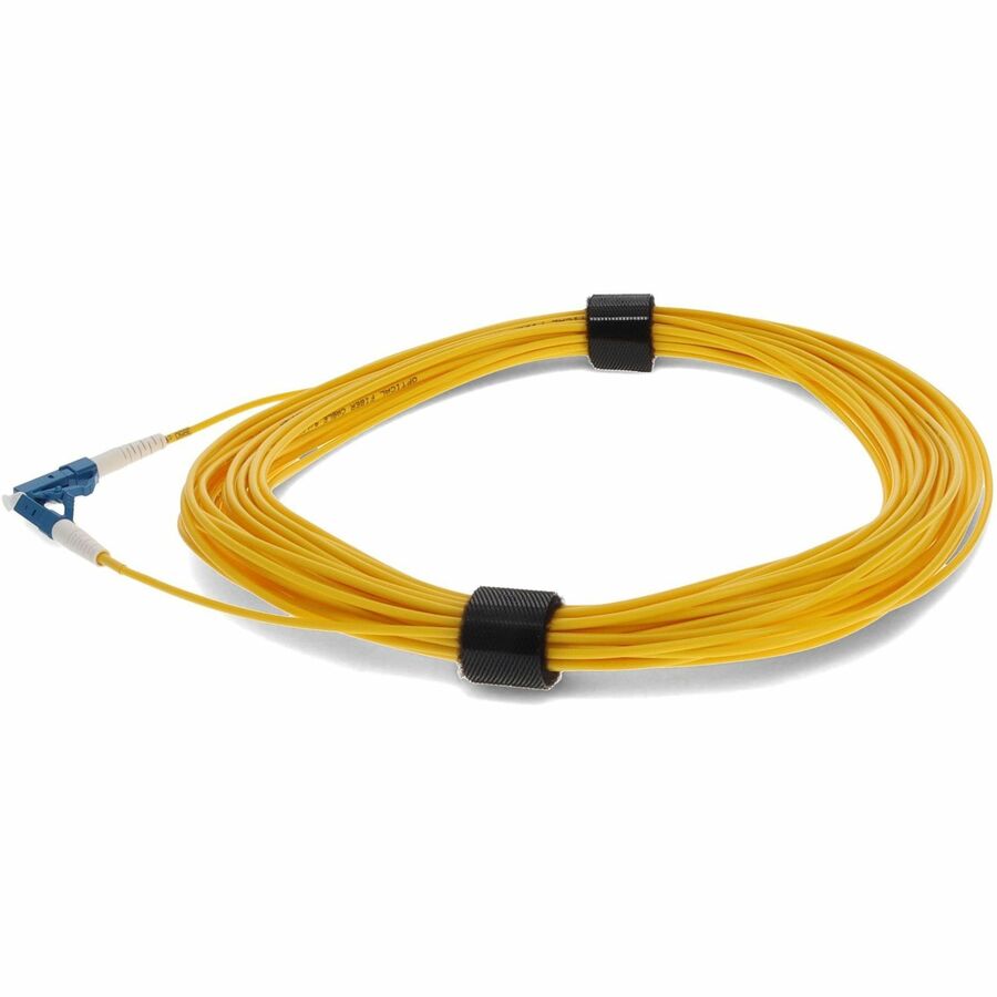 AddOn 12m LC (Male) to LC (Male) Straight Yellow OS2 Simplex Fiber OFNR (Riser-Rated) Patch Cable
