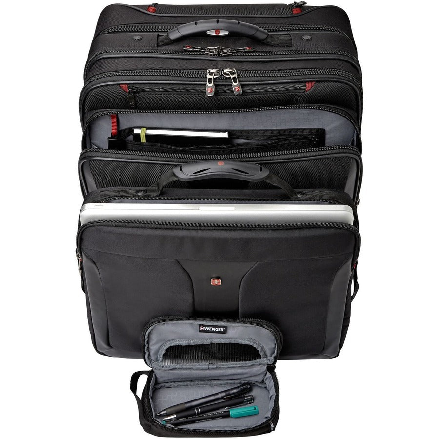 Wenger Patriot II Travel/Luggage Case (Roller) for 15.4" to 17" Notebook - Black