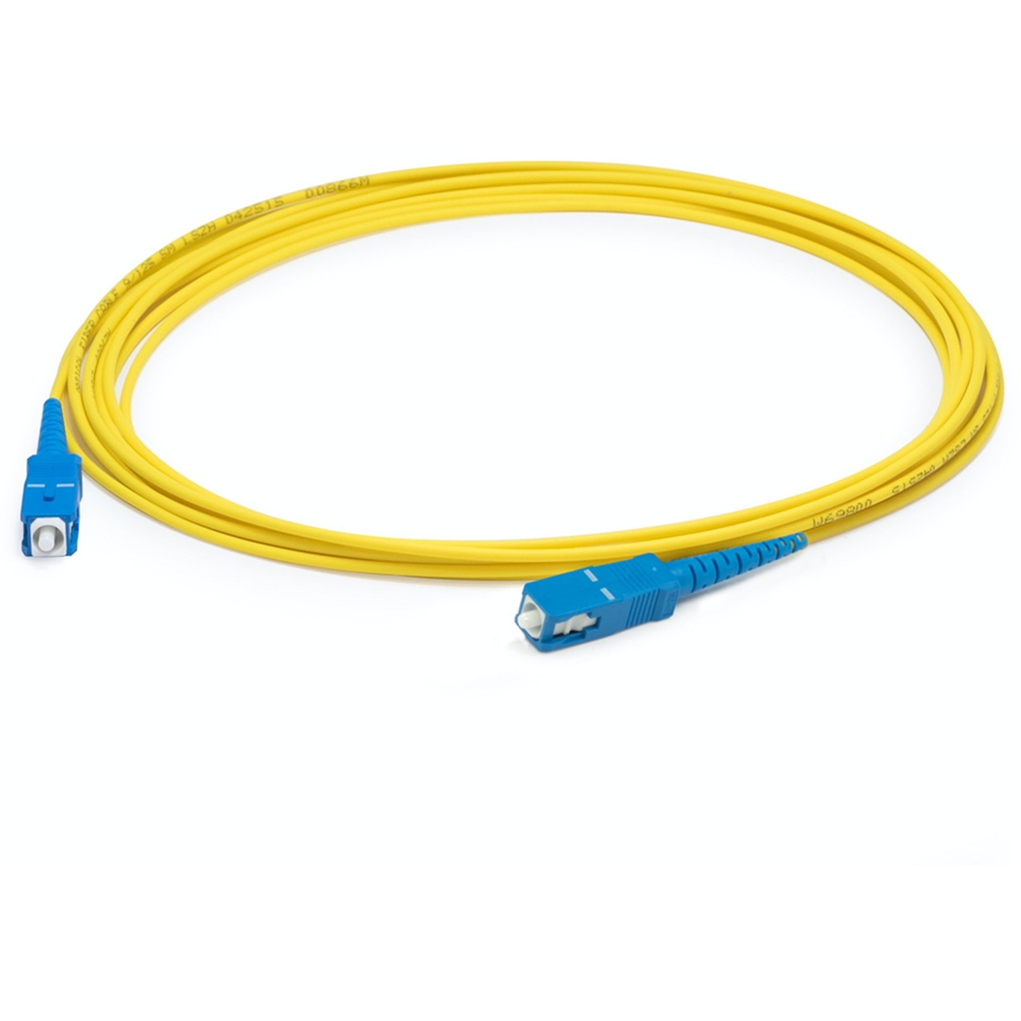 AddOn 13m SC (Male) to SC (Male) Straight Yellow OS2 Simplex LSZH Fiber Patch Cable
