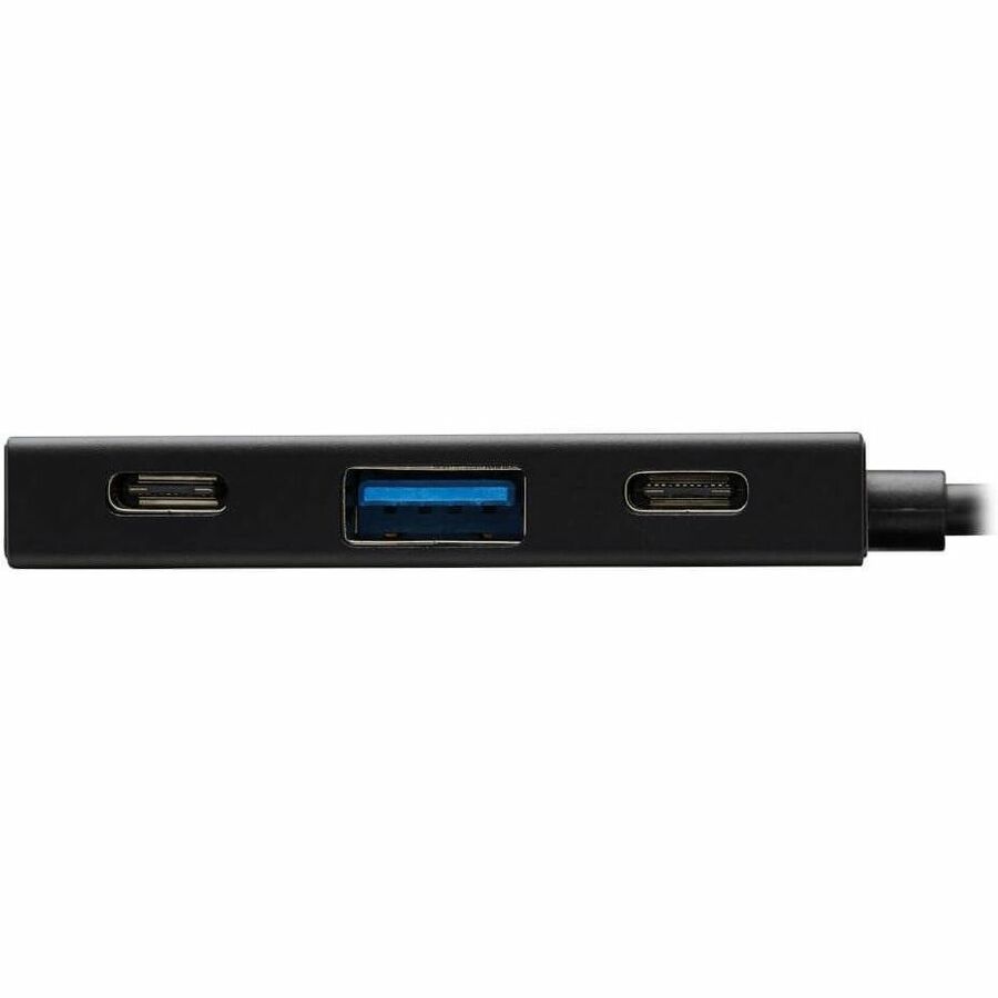 Eaton Tripp Lite Series 4-Port USB-C Hub - USB 3.x Gen 2 (10Gbps), 2x USB-A & 2x USB-C Ports, Thunderbolt 3, Aluminum Housing