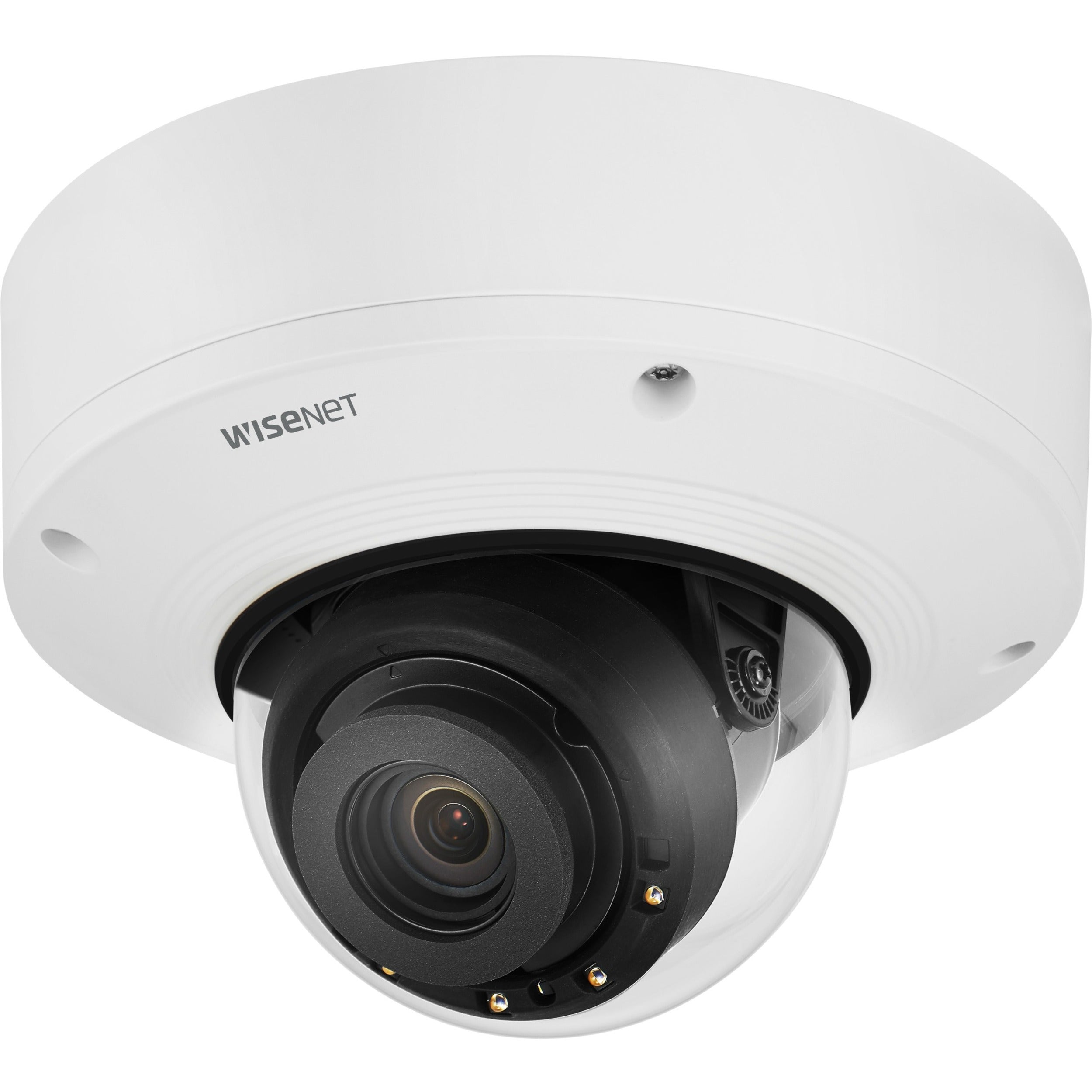 HANWHA PNM-7000VD 1920X1080 DOME CAM, 164.04 ft, IP67, White, Wired