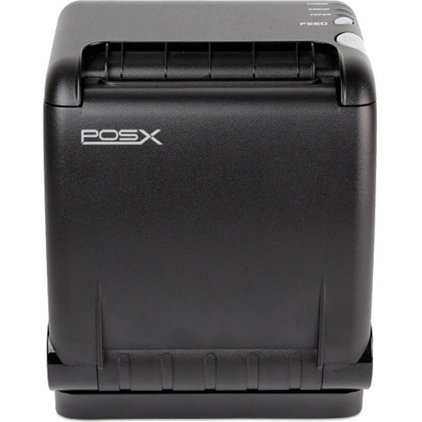 CUSTOM POS-X ION 911LB460300733 Thermal Transfer Printer - Monochrome - Wall Mount - Receipt Print - USB - Serial - With Cutter - Black, 3.13 in, USB C