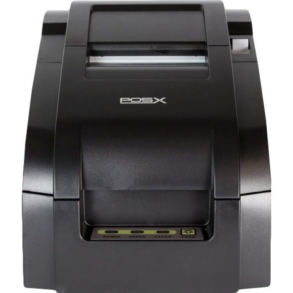 CUSTOM POS-X EVO Impact 912LB470100233 Thermal Transfer Printer - Monochrome - Receipt Print - USB - With Cutter - Black, 3 in, USB C, ial