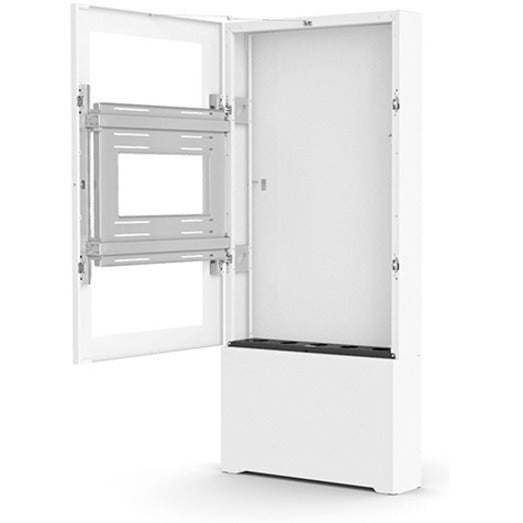 Legrand Chief Impact Floor Mounted Kiosk, Portrait 49" White