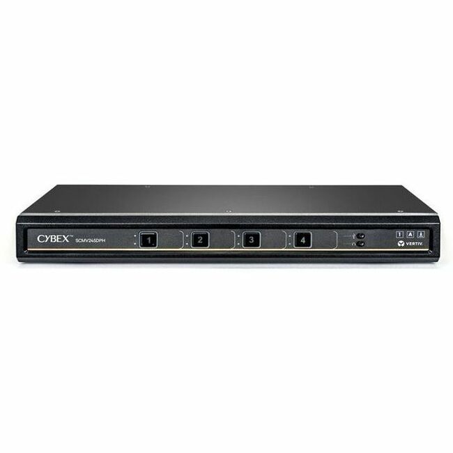 Vertiv CYBEX SC Universal DP/H Secure 16-Port MultiViewer KVM, PP4.0, 10 ft, SCMV200, Wired