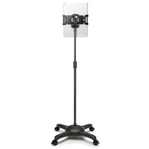 Ergoguys, Aidata Universal Tablet Mobile Stand with Locking Casters, Black