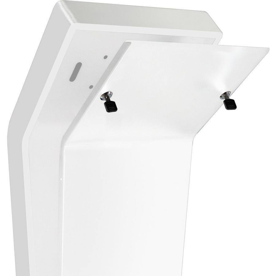 CTA Digital Premium Kiosk Station for iPad Gen 7-10 & Other 9-11" Tablets (White)