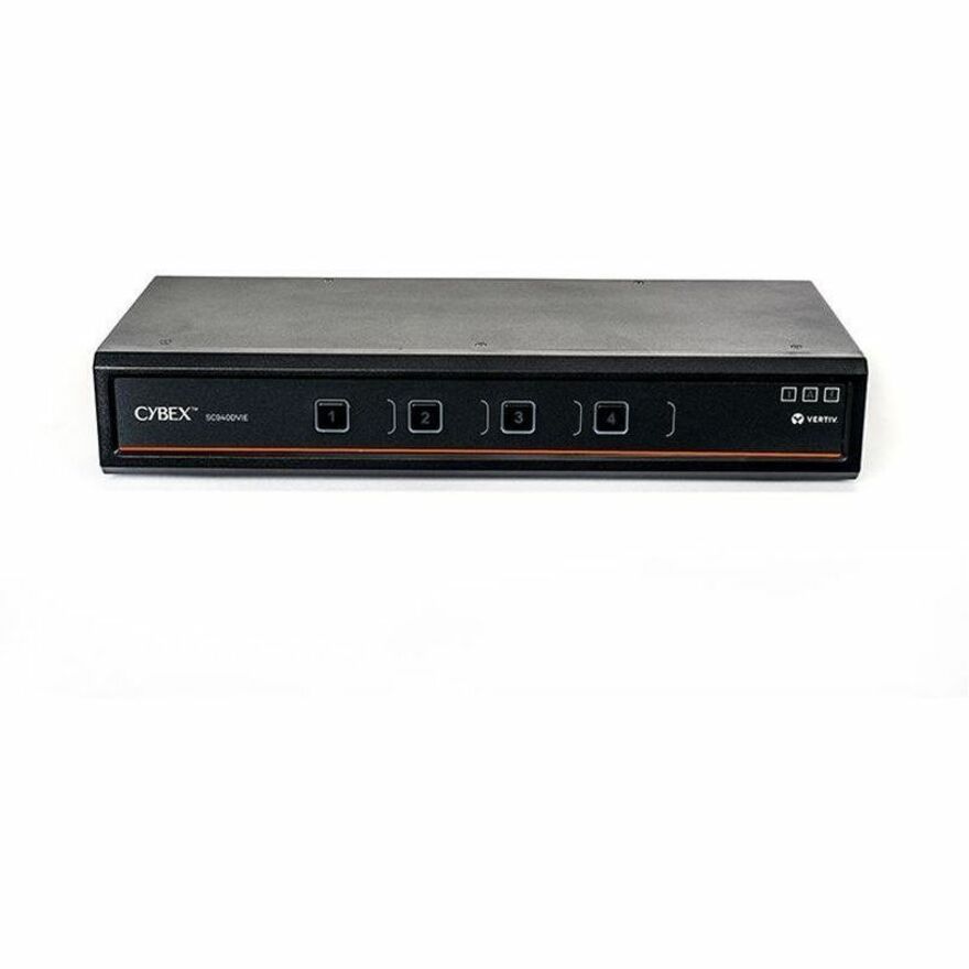 Vertiv Avocent Cybex SC900 Secure Desktop KVM Switch, Dual Head Monitor, 8 Port, Touch Screen Support, NIAP Version 4.0, TAA Compliant (SC940DVI-400)