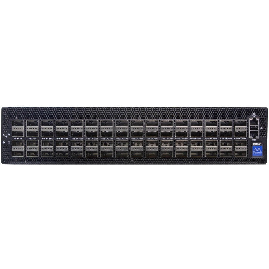 Mellanox Spectrum-3 MSN4600-CS2RC Ethernet Switch, 100 Gigabit Ethernet, 100GBase-X