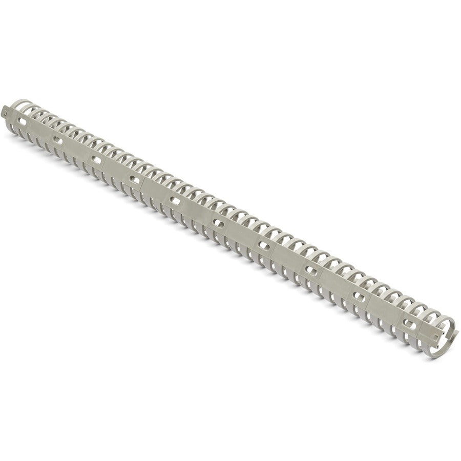 StarTech.com Cable Management Raceway Spine Vertebrae 1-1/8"(29mm)W x 2"(25mm)H, 20"(0.5m) length, Network Cord Hider/Wire Duct, UL Listed