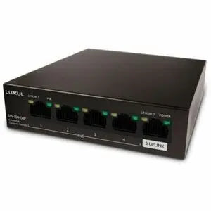 Legrand Luxul Unmanaged Gigabit PoE+ Switch with 4 Ports
