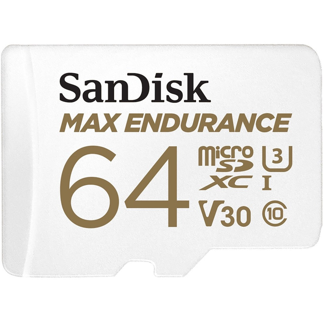 Western SanDisk MAX ENDURANCE 64 GB Class 10/UHS-I (U3) microSDHC - 1