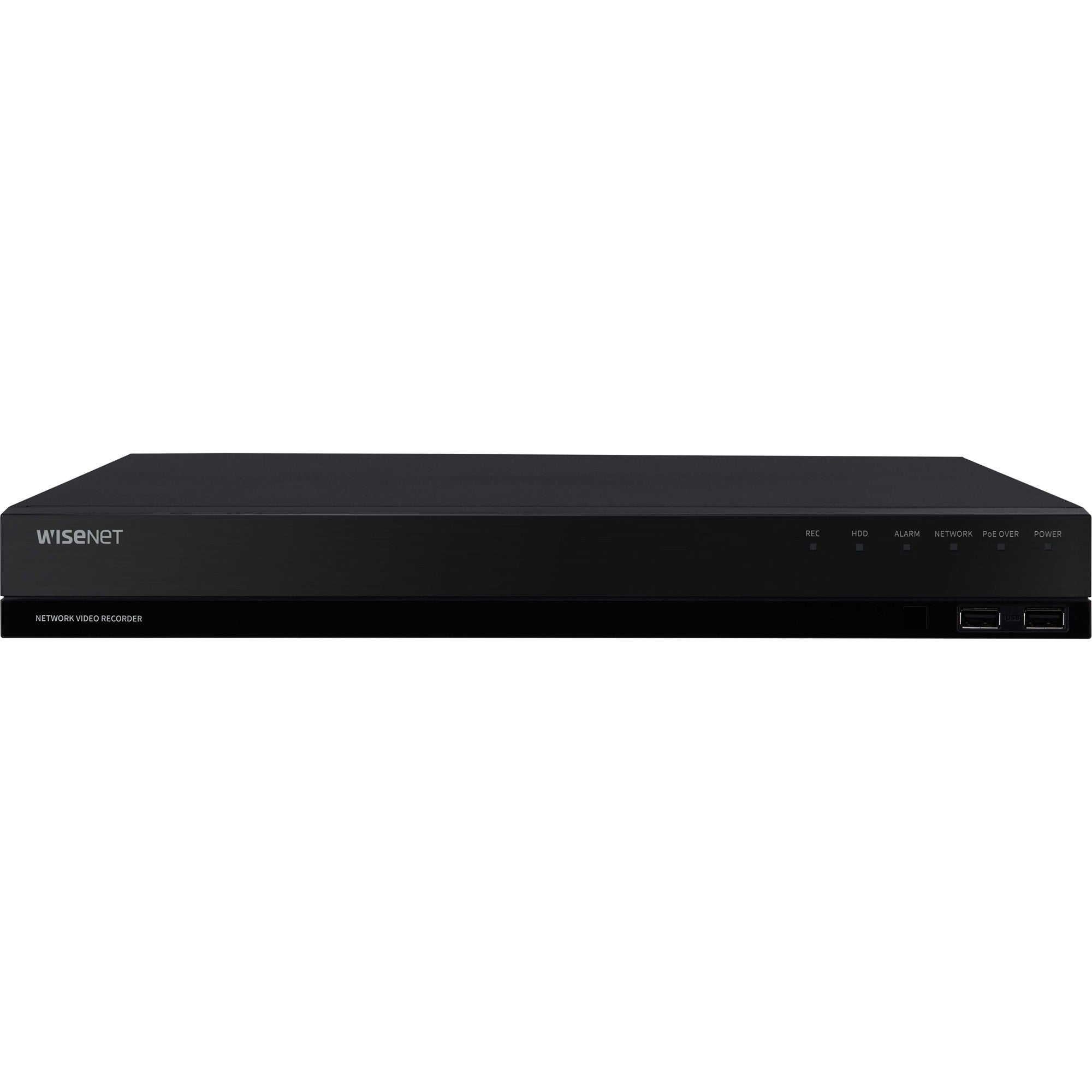 Hanwha Wisenet 8 Channel WAVE PoE+ NVR - 2 TB HDD