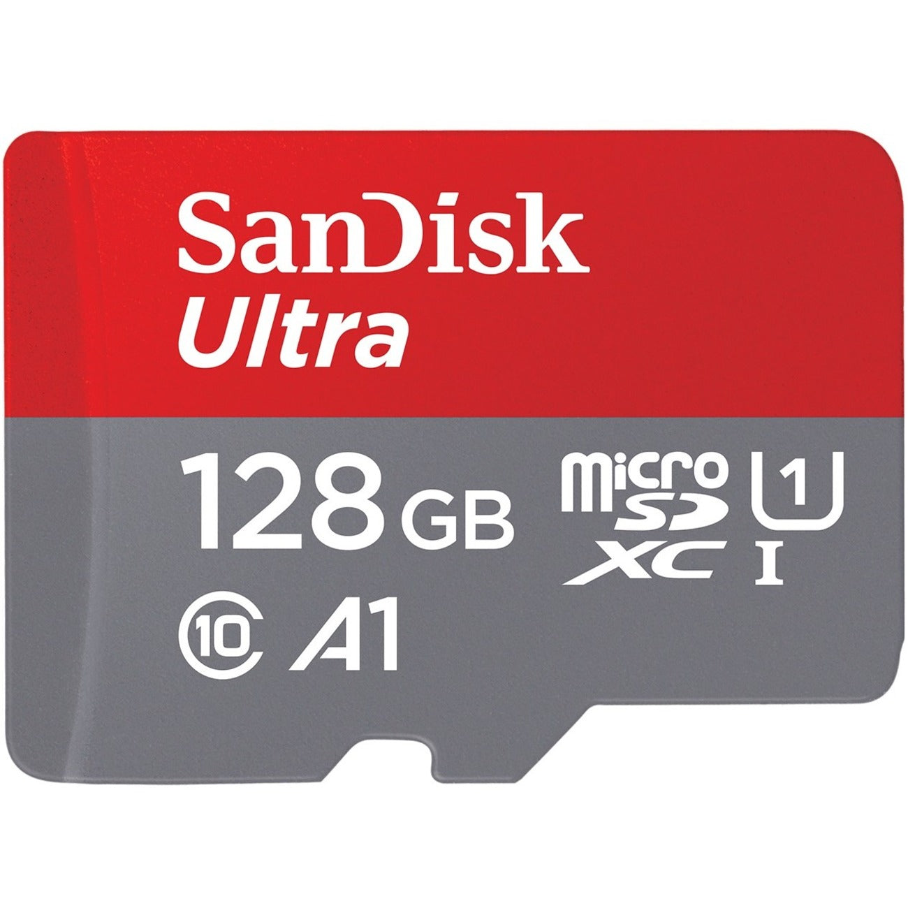 Western SanDisk Ultra 128 GB Class 10/UHS-I microSDXC, 0.6 in, SDSQUA4-128G-AN6MA